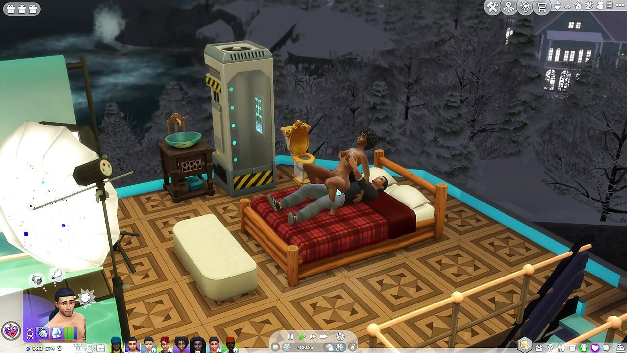 Sexy sims em quente