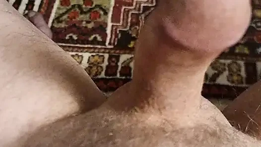 Playing with my 14 cm dick