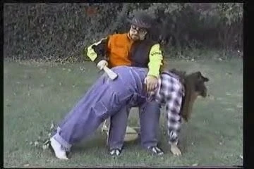 FATTY SPANKED ON THE FARM