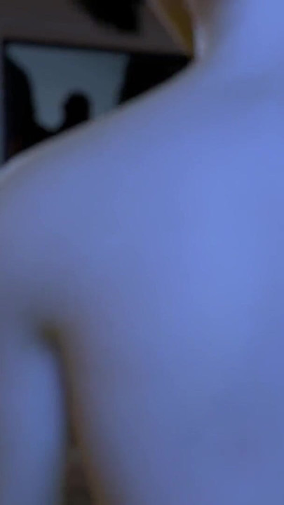 A beautiful woman gets aroused and fantasizes while watching an adult video | Clip 1