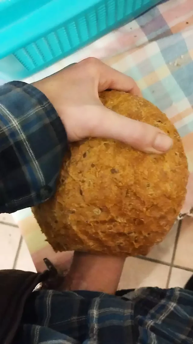 Fucking loaf of Bread hard cock