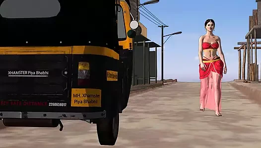 Janda mertua desi yang cantik berhubungan seks dengan peminjam kreditor meniduri abang iparnya yang keras melihatnya