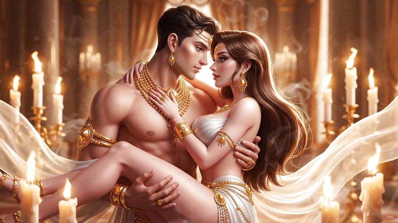 Desi Couple Ki Full Body Romance – Gold Jewelry Wali Bhabhi Aur Muscular Husband Ka Hot Bedroom Passion