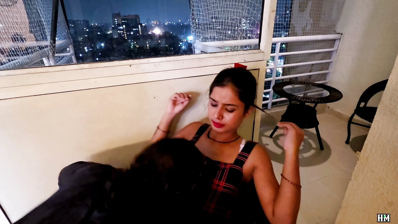An Indian desi boy invites his lover home for the first time and shares a romantic moment in front of his stepfather.