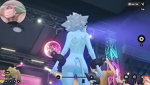 Ein kleines und schönes japanisches oni-mädchen, wird geil und strippt, was meinen schwanz hart macht (Zenless Zone Zero Gameplay 4)