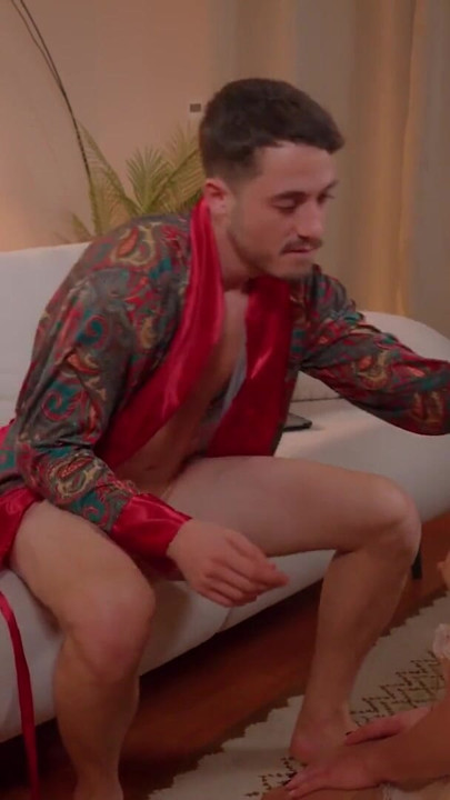 RIM4K. Beautiful Brunette’s Rimming Fantasy Comes True | Clip 2