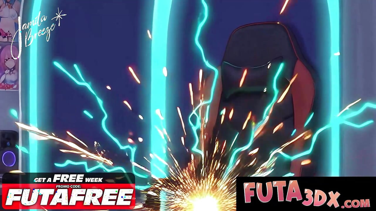 FUTA3DX - 扶她精靈寶貝大奶與泡泡屁股幻想