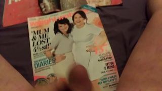 Cumming on a Weight Watchers Magazine