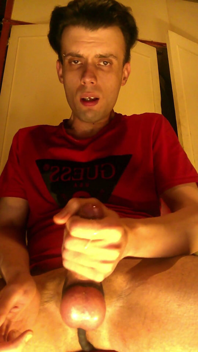 Selfsucking my big dick while using an anal vibrator! | Clip 3