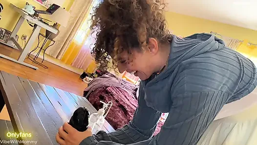 She Losses Bet caz of Huge Dildos Has To Fuck Real Dick and Eat Ass