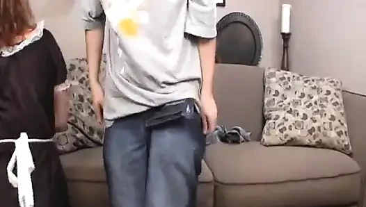 Maid takes charge