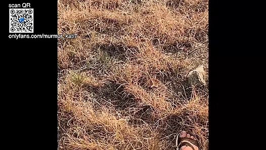 DOĞA KORUMA ALANı IÇINDE ÇıPLAK YÜRÜYOR