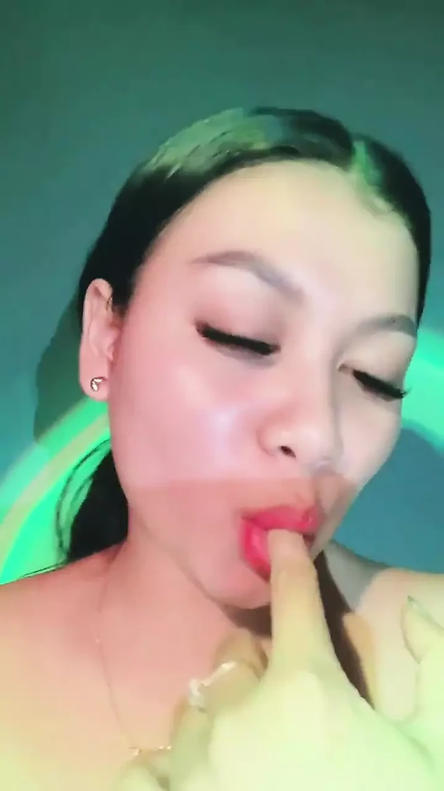 Thin Hairy Asian Teen Shows Off Tits And Pussy