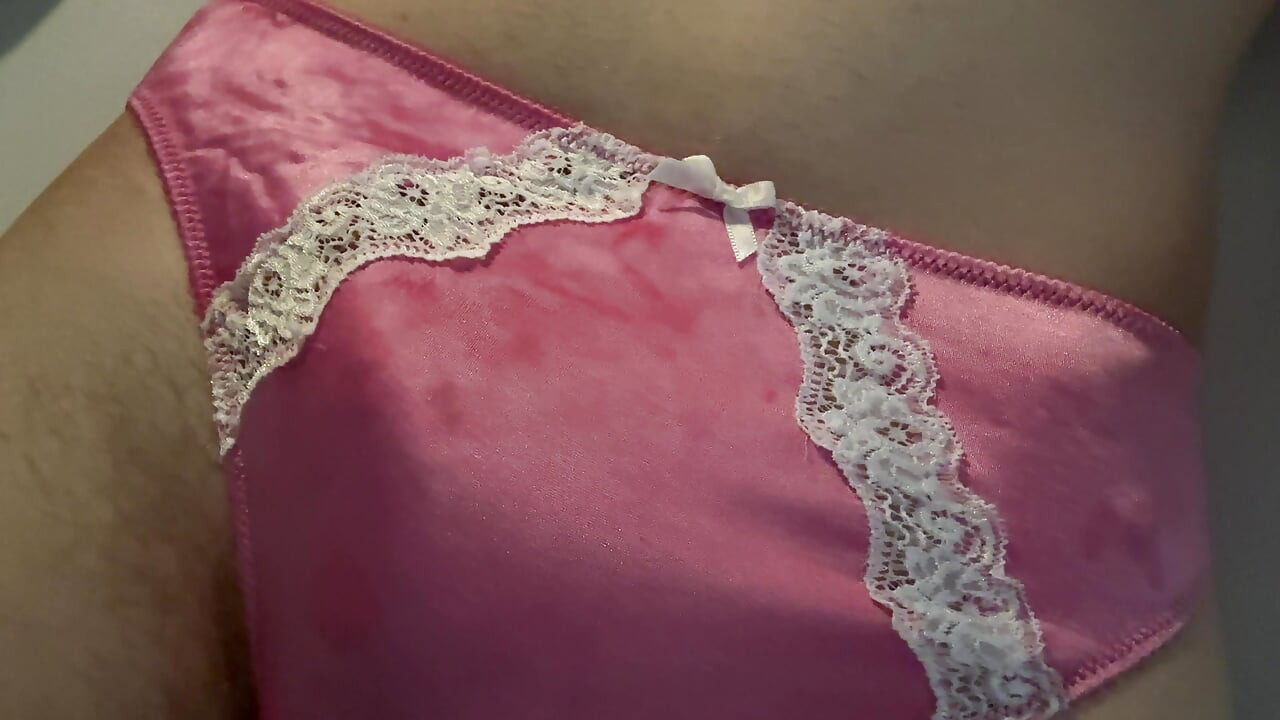 Must Obey Katie & Laura's Princess Satin Pink Panties