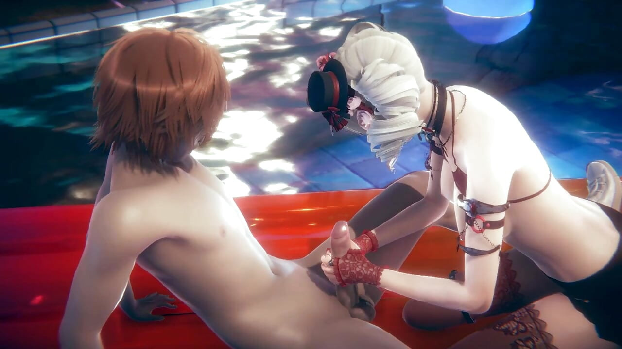 Hentai seksi devojka drka kurac i jebe se na bazenu