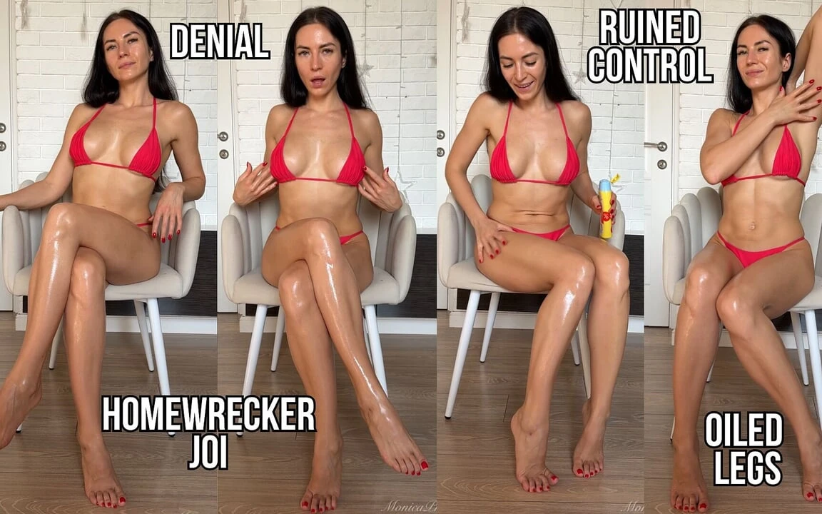 Homewrecker JOI - szemtelen tagadás, olajos lábak és tönkrement kontroll