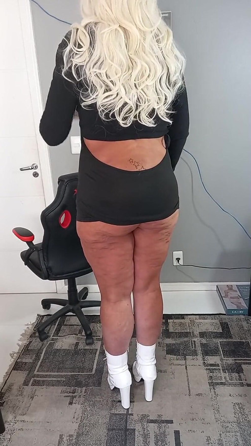 My Ass Wearing New Bikini and Miniskirt