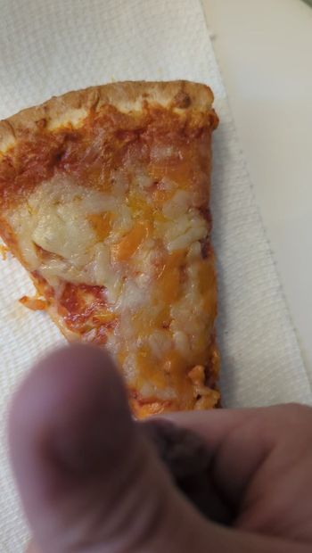 Cum on my pizza