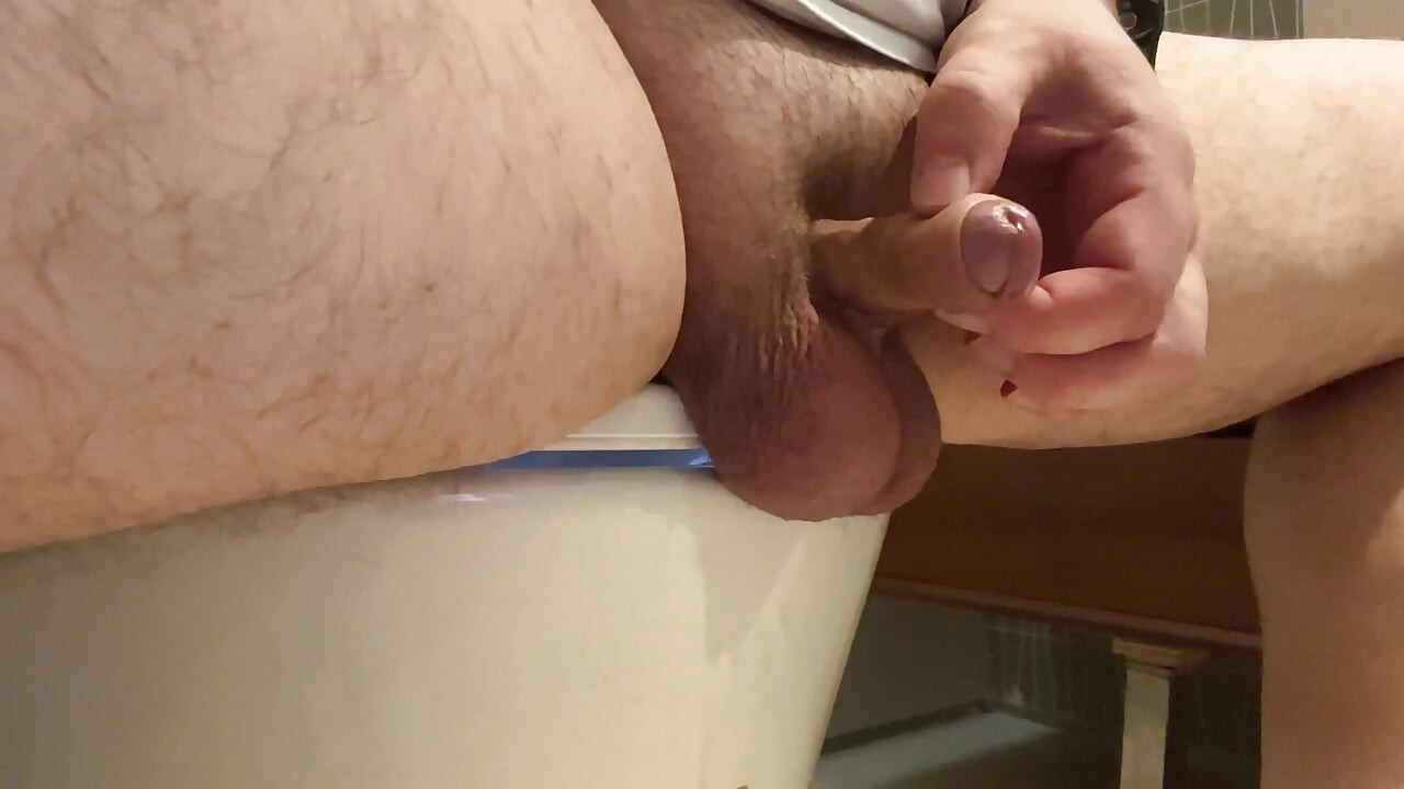 Quck Uncut Cock Wank And Cum