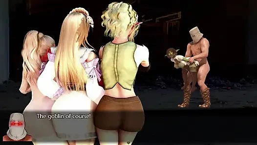 Гоблин Лаер - Трахаю Огромного Гоблина На Глазах У Своих Товарищей По Команде