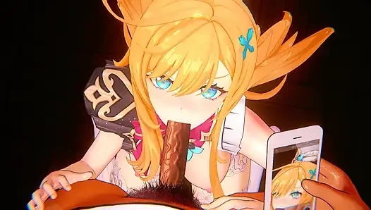 Genshin Impact - escoffier di-gangbang sama banyak pria - animasi bokep hentai 3d