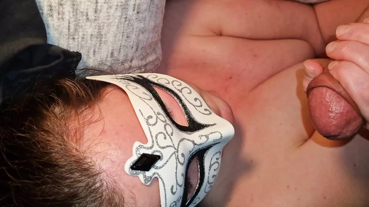 hand job she made me cum on her tits