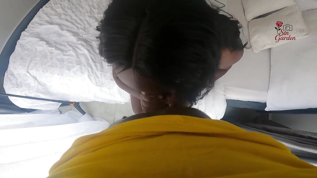 POV Doggy Gone Wild with This Huge Ebony Ass