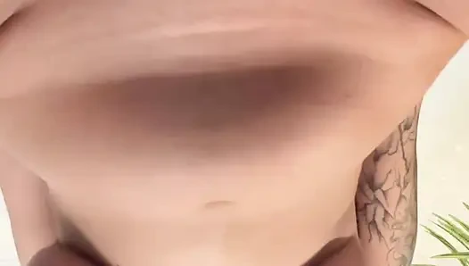 young whore rides a huge dildo with pleasure