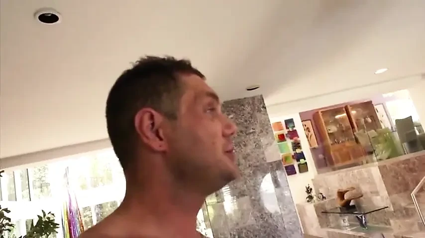 Dude and girl take turns fucking her ass