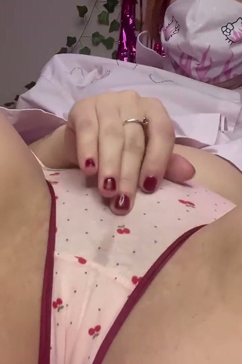 Pussyplay Magic Wand Through Wet Panties
