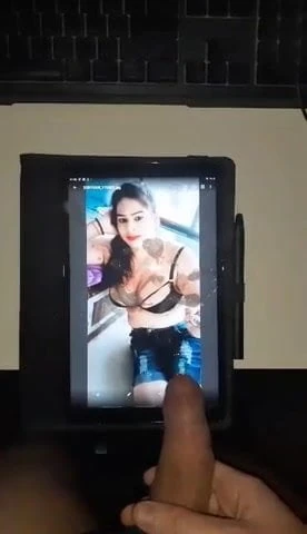 Cum Tributed My Facebook Indian Friend