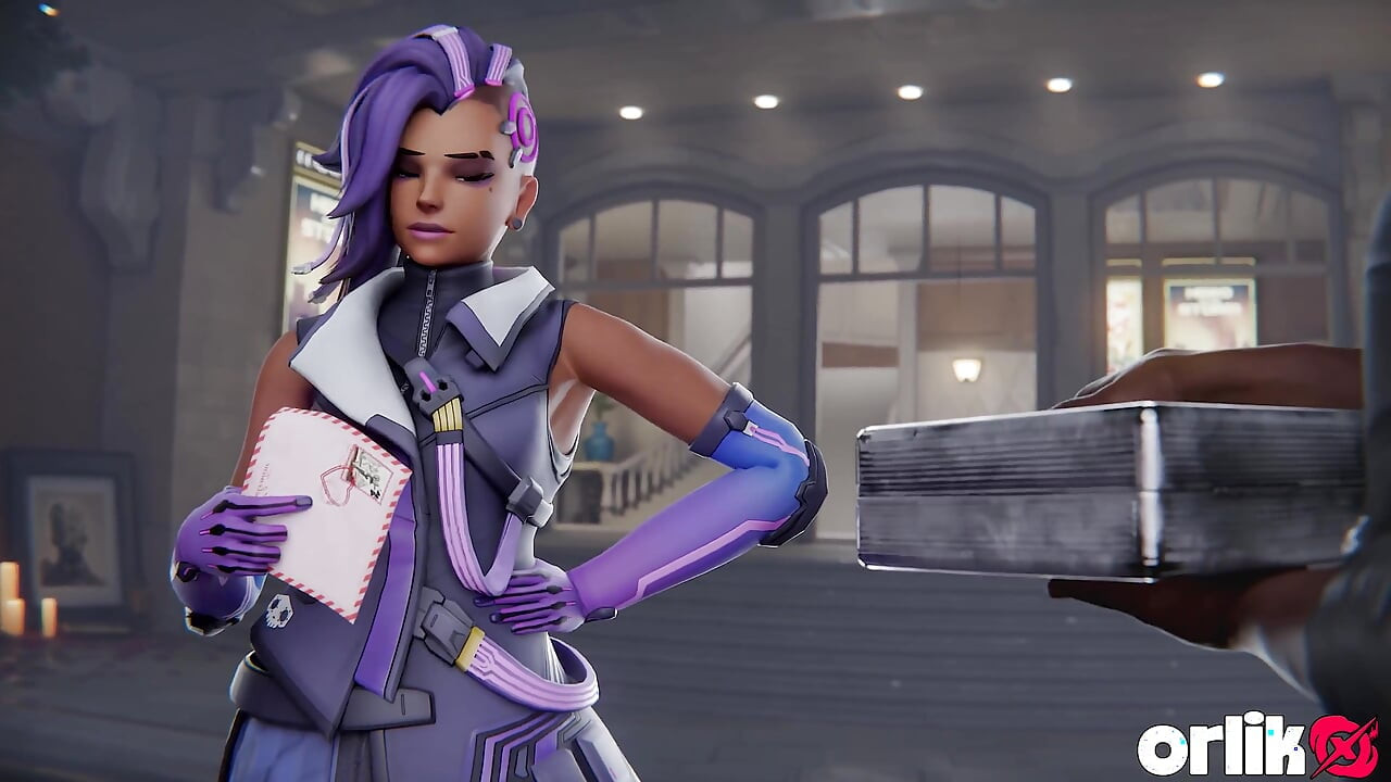 Sombra bere BBC v těsném zadku a ústech fr Cash 3D Overwatch porno