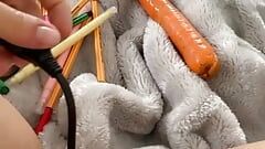 Remake: 17 pens, a carrot and the cable