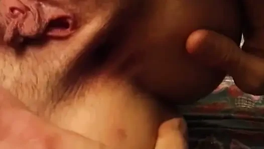 Horny Blonde MILF Fingered Deep in Wet Hairy Pussy