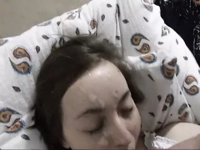 He jerks off on girlfriend's face twice