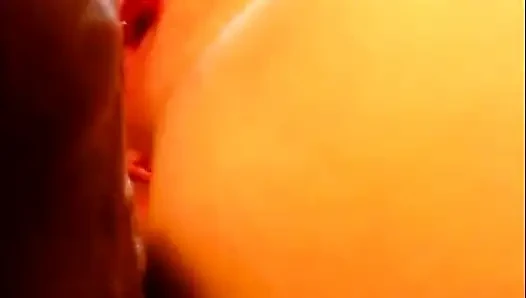 Blonde gets hard pussy pounded on the couch