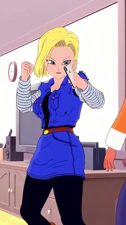 Kame Roshi tilbyr hjelp til Android 18 i bytte mot en tjeneste – Dragon Ball Zex-serien | Klipp 2