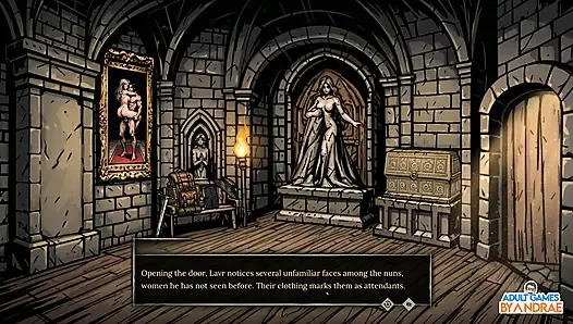 Sexorcism: Lust Confession Gameplay Part 5 - Abbess Roala Boss Fight & Inner Sanctuary Battle