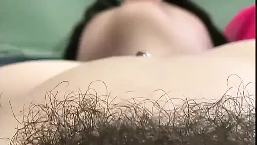 Petite cute 90s hairy girl extra hairy pussy