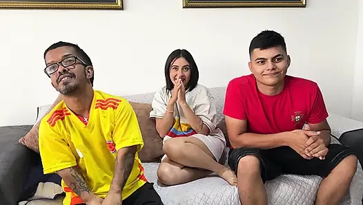 My Best Friend Crying While I His Wife For Losing The Colombia Vs Portugal Match Bet.