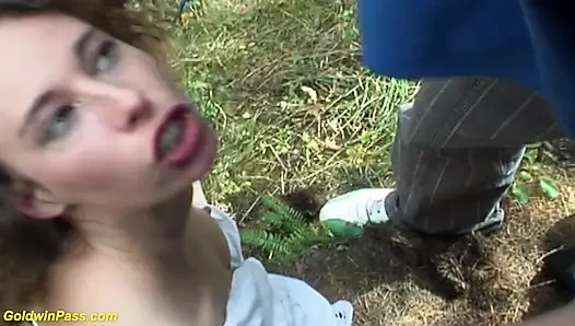 Grobe deutsche analsex tief in den hals