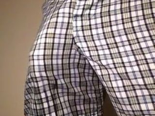 Dripping cum. Underpants.