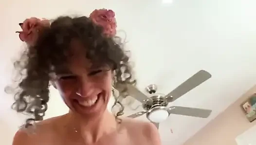 This Is Mommys Messiest Session yet! I Actually Fall off the Bed While Riding Multiple Huge Creampie