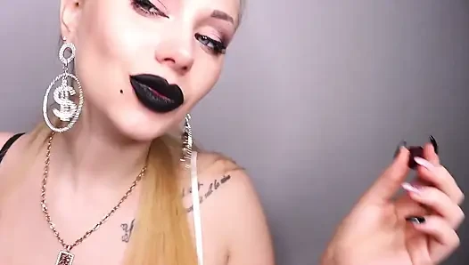 Giantess Swallowing Her Shrinking Slaves in Front of the Eyes of Her New Food-targets!
