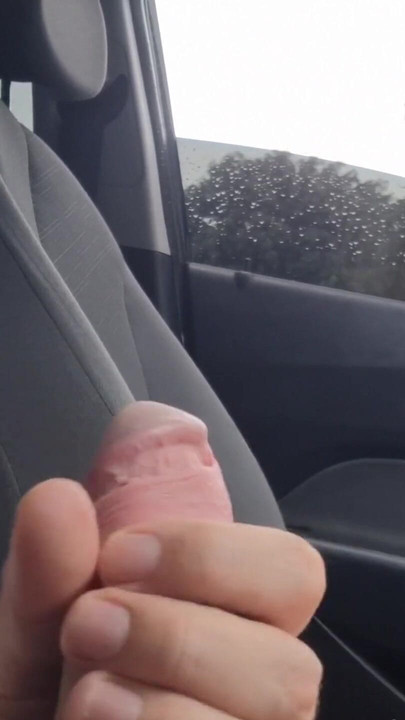 Iconic moment from "Naughty redhead kept an eye on my cock masturbating risky"