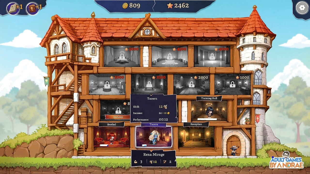 EP4: Lumin twerket og knullet den trange fitta hennes - Sex Guild Simulator