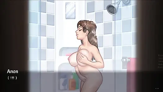 Summertime Saga Debbie Big Tits Stepmom Creampie Scene