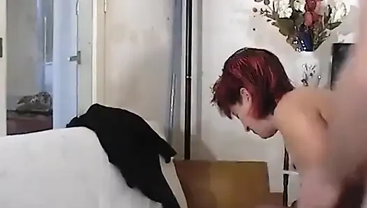 Çok ateşli bir oyuncu seçmeleri için sperm içen.