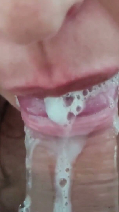 Best MILF blowjob and Cum in Mouth - Amazing Oral Creampie in Mouth Amateur Milf Wife | Clip 2