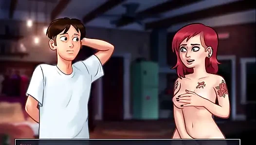 Summertime saga -Johannes fucked Diana and he fucked fucked Jenny online